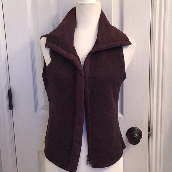 Eileen Fisher Jackets & Blazers - Eileen Fischer merino wool zippered vest.XS